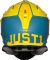 Мотошолом Just1 J18 Pulsar Yellow - Blue - Matt