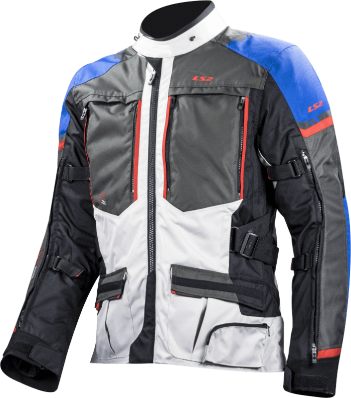Куртка LS2 Norway Man Jacket Blue Black Grey Red