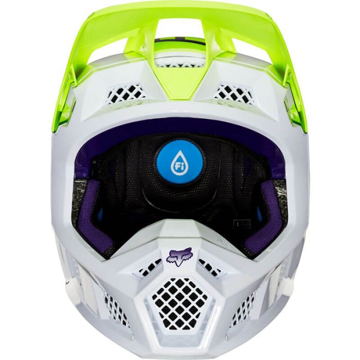 Мотошолом Fox V3 Honr Flo Yellow