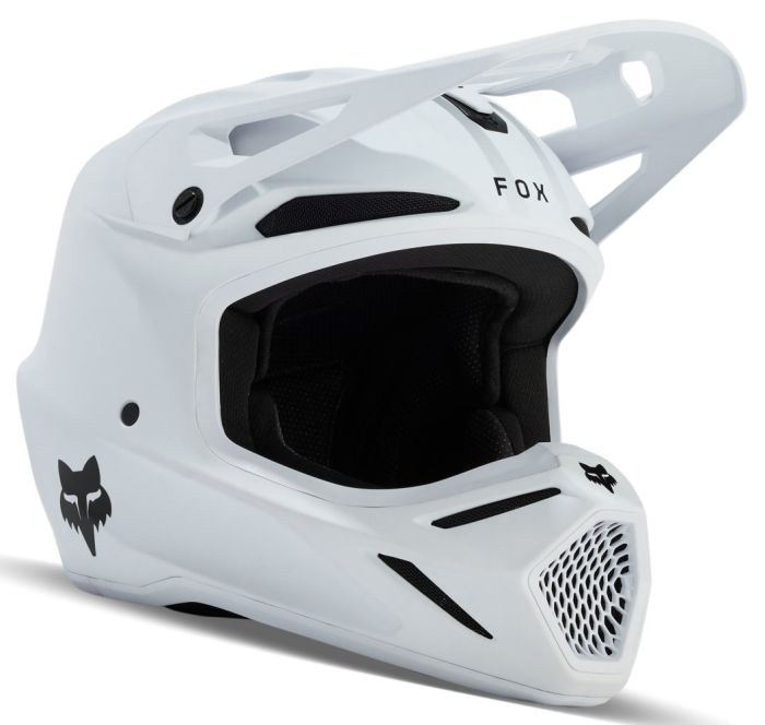 Шолом Fox V3 Solid Helmet Matte White