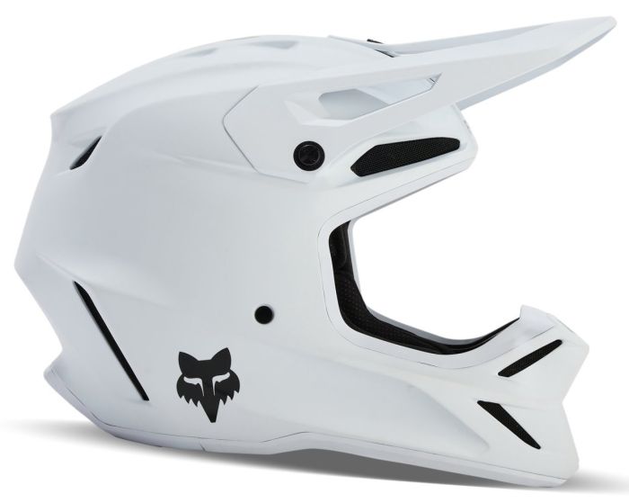 Шолом Fox V3 Solid Helmet Matte White