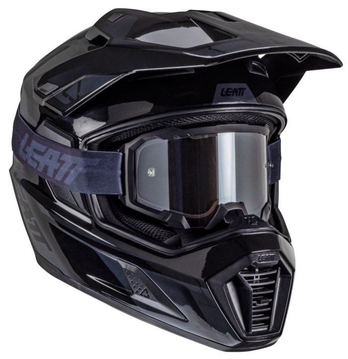 Шолом Leatt 8.5 Adventure Helmet + Goggle Stealth