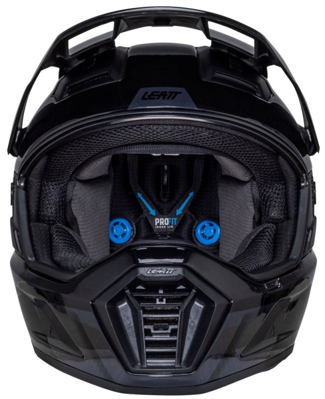 Шолом Leatt 8.5 Adventure Helmet + Goggle Stealth