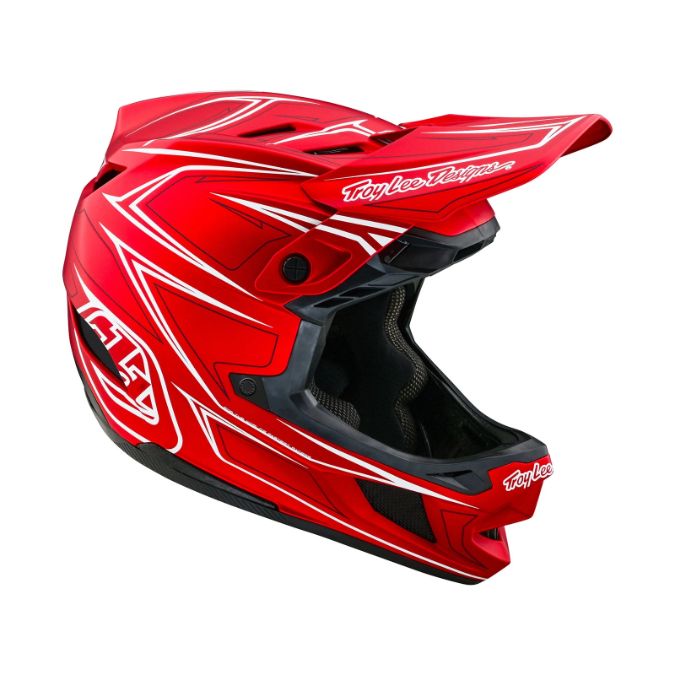 Вело шолом TLD D4 COMPOSITE HELMET PINNED [RED]
