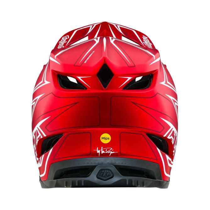 Вело шолом TLD D4 COMPOSITE HELMET PINNED [RED]