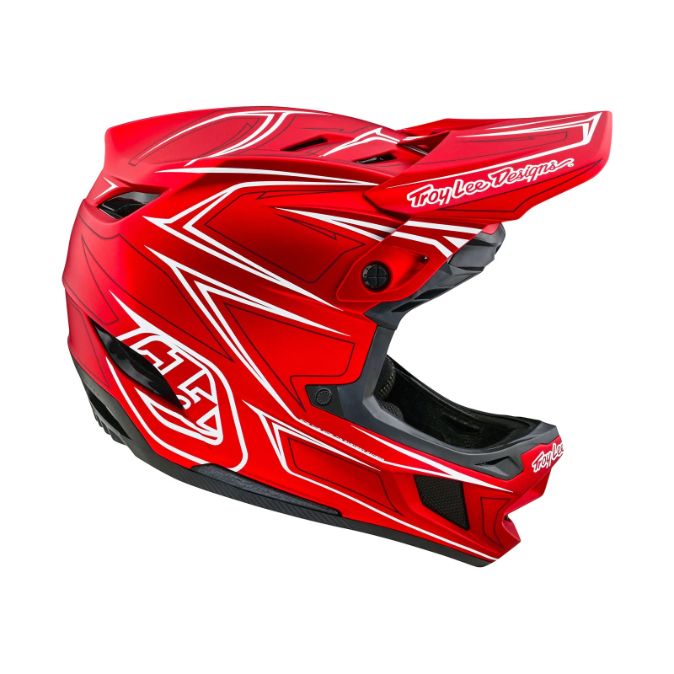 Вело шолом TLD D4 COMPOSITE HELMET PINNED [RED]