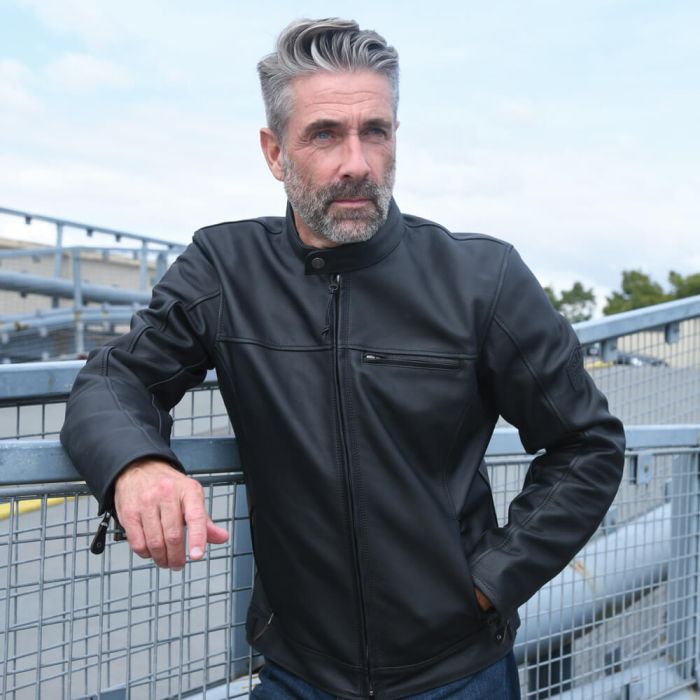 Куртка Oxford Walton MS Leather Jacket Black