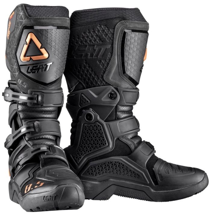 Мотоботи Leatt 8.5 Hydradri Adventure Boot Black