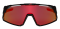Окуляри Just1 Sniper Black-Red With Red Mirror Lens