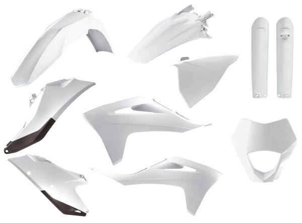 Пластик Polisport Enduro Kit - Gas Gas (21-) White