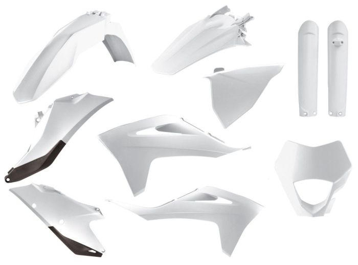 Пластик Polisport Enduro Kit - Gas Gas (21-) White