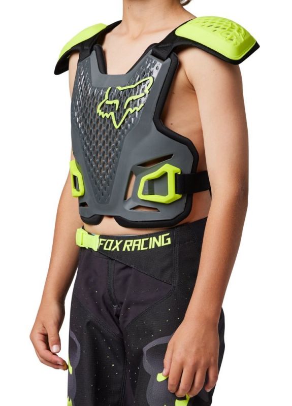 Дитячий Захист Тіла Fox Youth R3 Roost Deflector Dark Shadow