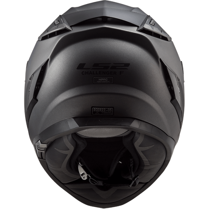 Мотошолом LS2 FF327 Challenger Solid Matt Titanium