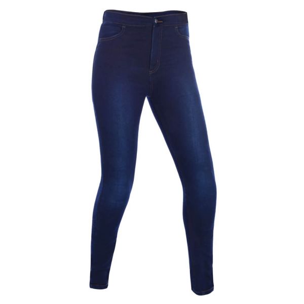 Мото джинси жіночі Oxford Super Jegging WS Indigo