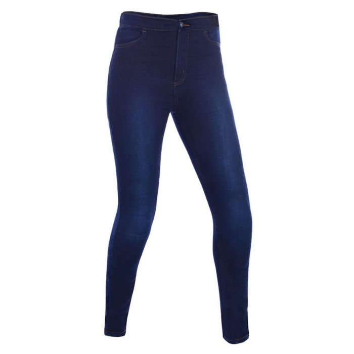 Мото джинси жіночі Oxford Super Jegging WS Indigo