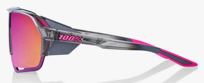 Окуляри Ride 100% Norvik - Translucent Grey - Purple Multilayer Mirror Lens