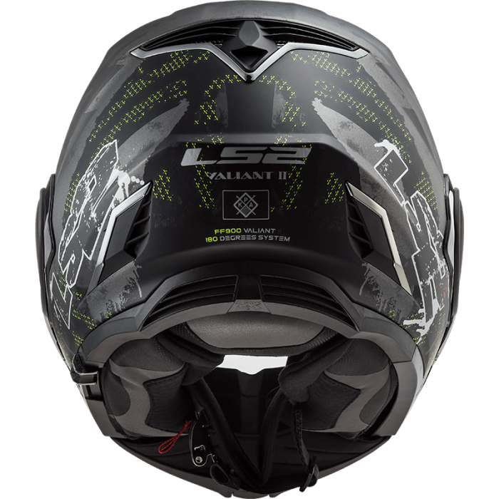 Мотошолом LS2 FF900 Valiant 2 Gripper Matt Titanium