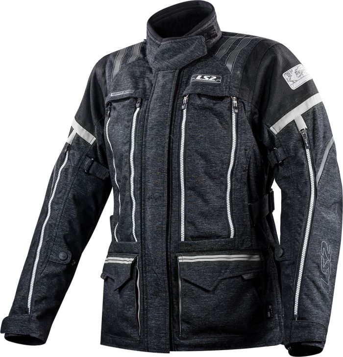 Куртка жіноча LS2 Nevada Lady Jacket Black Dark Grey