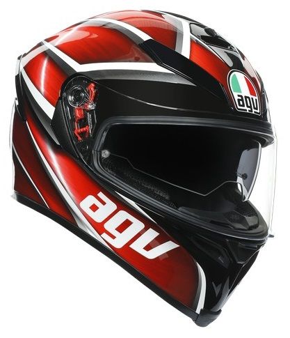 Мотошолом AGV K5 S Tempest Black/Red