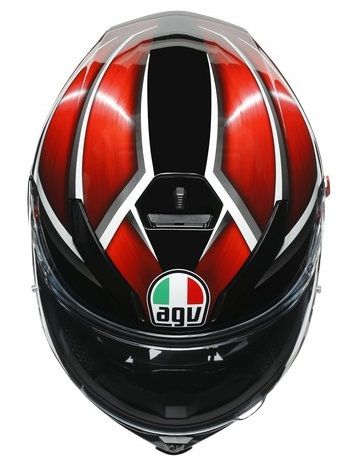 Мотошолом AGV K5 S Tempest Black/Red