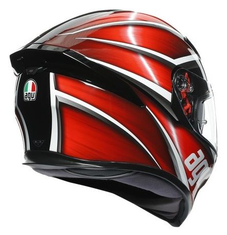 Мотошолом AGV K5 S Tempest Black/Red