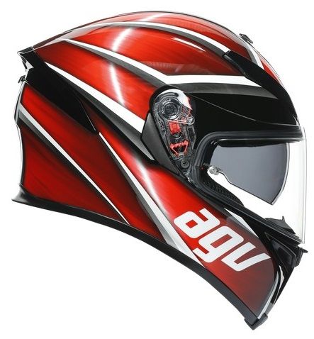 Мотошолом AGV K5 S Tempest Black/Red
