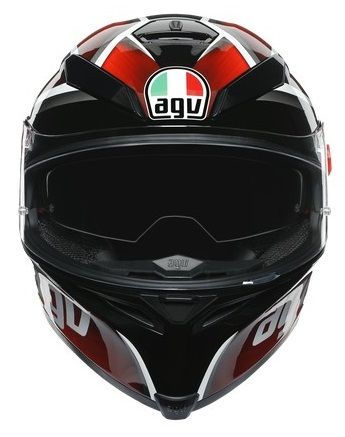 Мотошолом AGV K5 S Tempest Black/Red