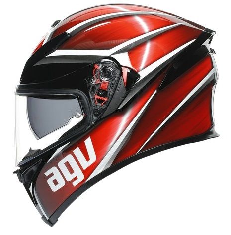Мотошолом AGV K5 S Tempest Black/Red