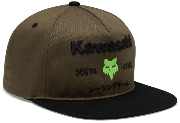 Кепка Fox Snapback Hat - Kawi® Olive Green
