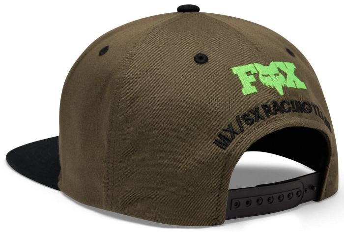 Кепка Fox Snapback Hat - Kawi® Olive Green