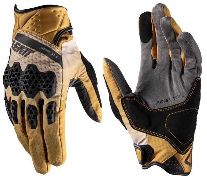 Перчатки Leatt 6.5 Hydradri Adventure Short Glove Sand