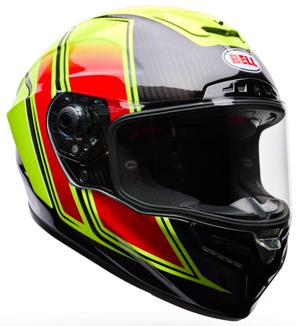 Шолом Bell Racestar Dlx Flex Helmet - Grid Yellow