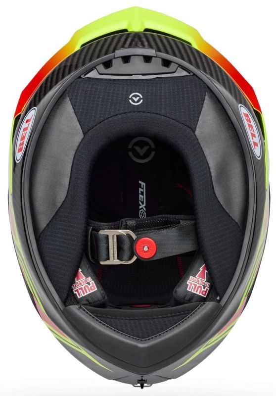 Шолом Bell Racestar Dlx Flex Helmet - Grid Yellow
