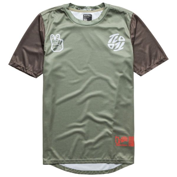Джерсі TLD FLOWLINE SS JERSEY FLIPPED [OLIVE]
