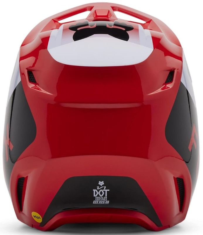 Шолом Fox V1 Helmet - Lean Flo Red