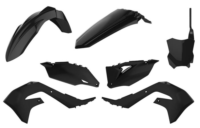 Пластик Polisport Mx Kit - Kawasaki (21-) Black