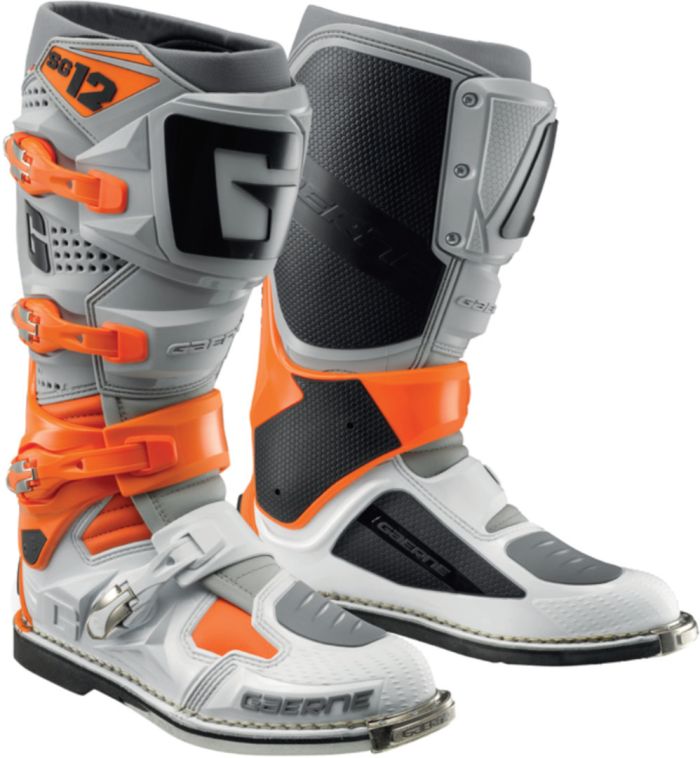 Мотоботи Gaerne SG-12 Orange Grey White