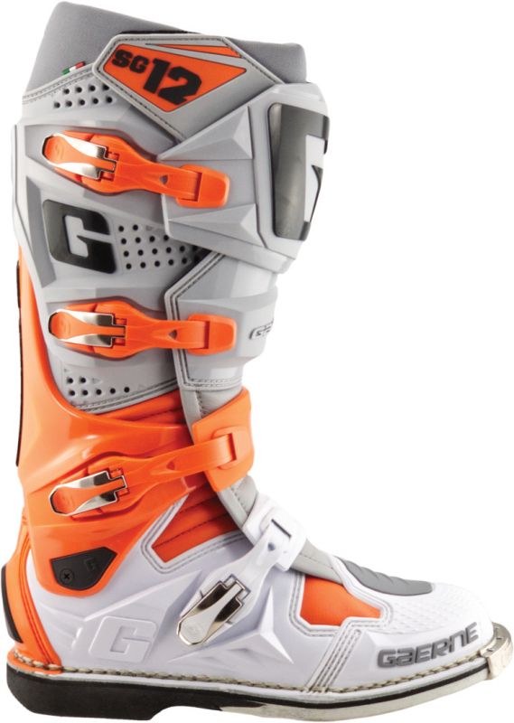 Мотоботи Gaerne SG-12 Orange Grey White