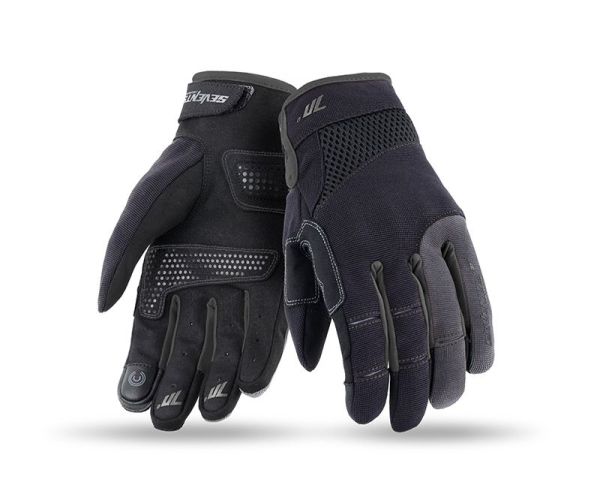 Моторукавички Seventy C50 LADY Black Grey