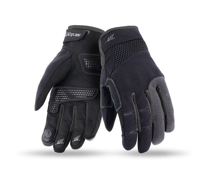 Моторукавички Seventy C50 LADY Black Grey