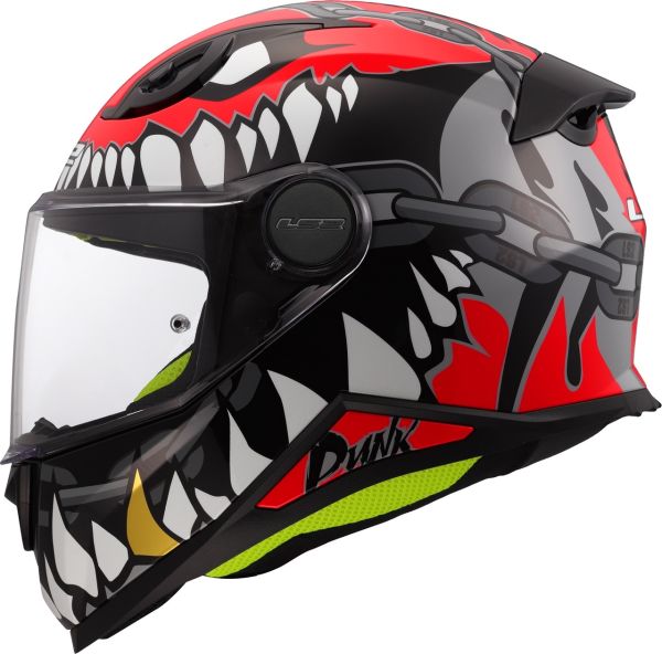 Шолом LS2 FF812 Kid Punk Grey Red