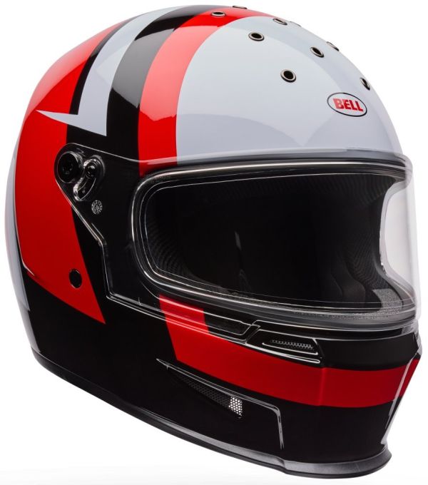 Шолом Bell Eliminator Helmet - Sidetrack Red