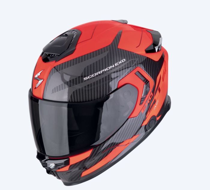 Шолом SCORPION EXO-GT SP AIR FLEX  black/red