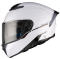 Мотошолом MT ATOM 2 SV Solid A0 Gloss White