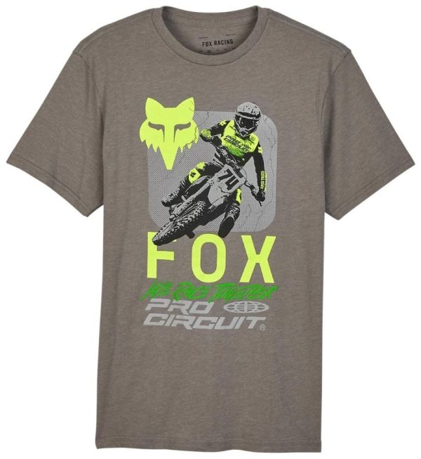 Футболка Fox X Pro Circuit Premium Tee Graphite