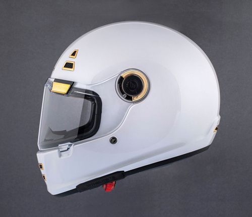 Мотошолом MT Jarama Solid Gloss White