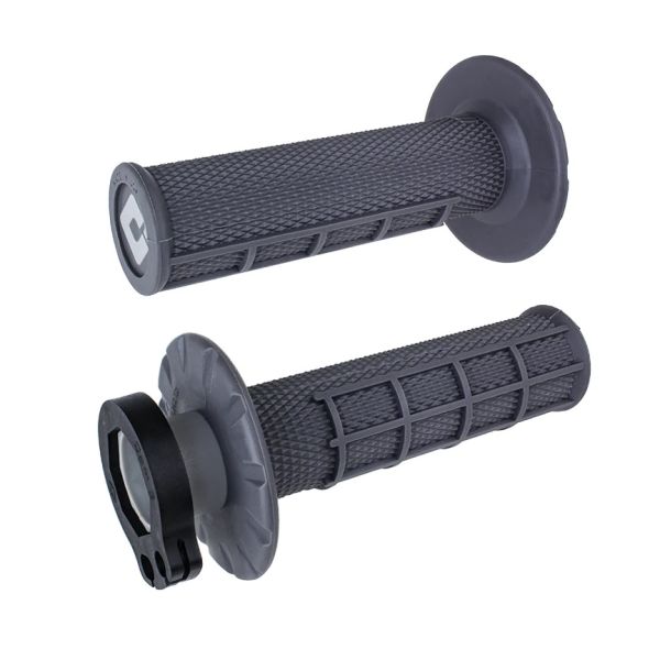 Мото Гріпси ODI MX V2 MX Lock-On Half-Waffle Graphite