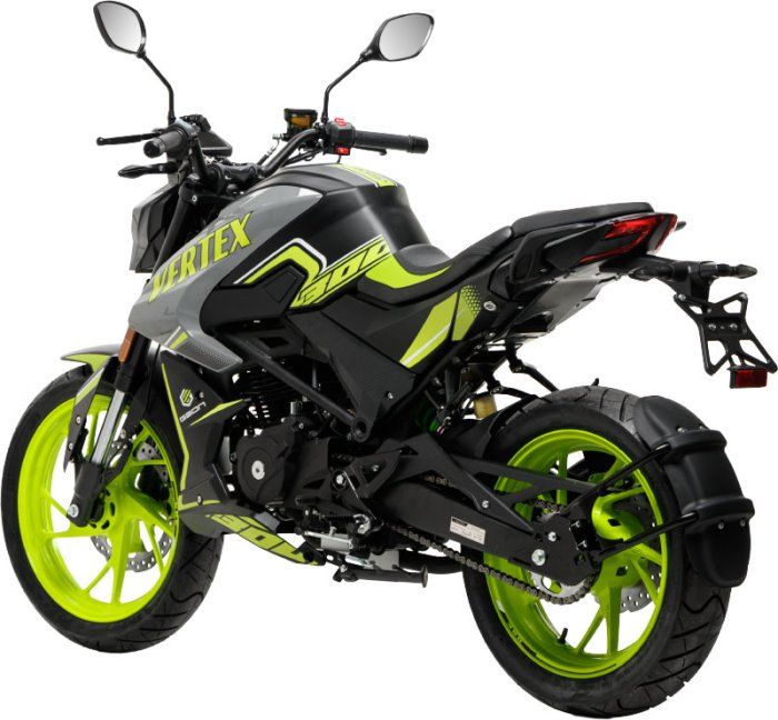 Мотоцикл GEON Vertex 300 Green/Grey