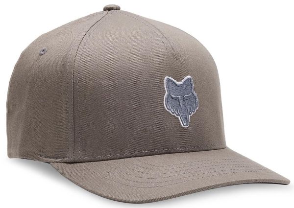 Кепка Fox Flexfit Hat - Head Steel Gray