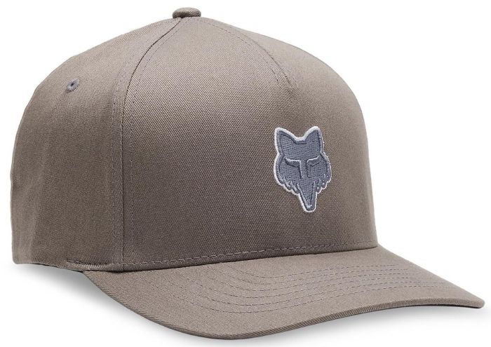 Кепка Fox Flexfit Hat - Head Steel Gray